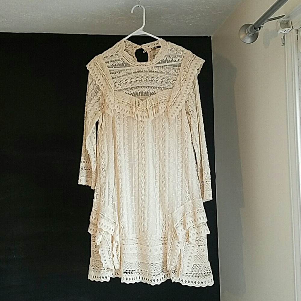 Free people victorian lace dress